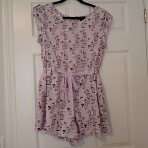 Gorgeous pastel vintage-inspired birdcage romper